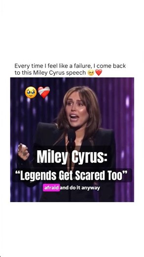 Miley Cyrus Explains Why Failure Doesn’t Exist ❤️ | #shorts #mileycyrus