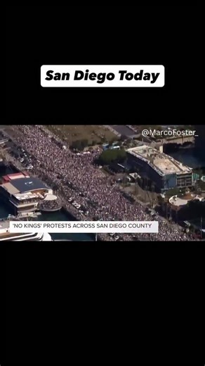 San Diego showed up for the No Kings Protest today 😳 | Don Lemon