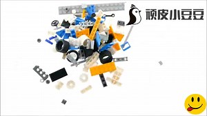 拼装乐高积木创意百变系列31072，雷霆赛车