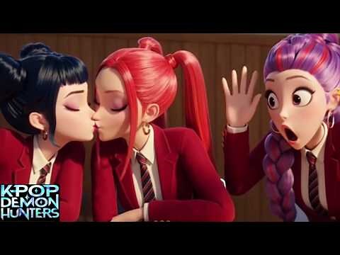 Kpop demon hunters - Magical Kisses Moment
