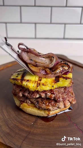 Delicious Hawaiian Pork Burger Recipe