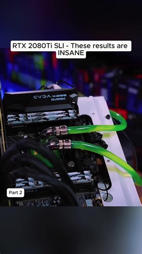 2-RTX 2080Ti SLI - These results are INSANE #pcbuild #techtips #pcgaming #hardwareadvice #techexplained