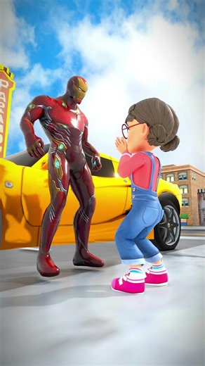 Spider-Man Saves Scary Teacher's Nick! 😱 سبايدر مان ينقذ بطل المعلمه الشريره