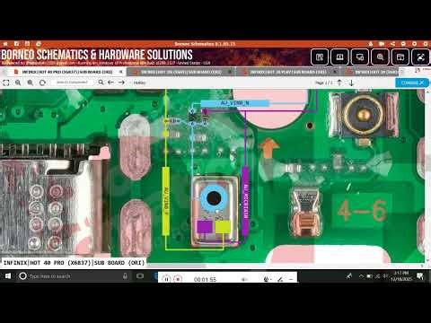 Infinix Hot 40 Pro X6837 Sub Board Charging, Speaker, Mic Handsfree Problem Solution Audio Charging