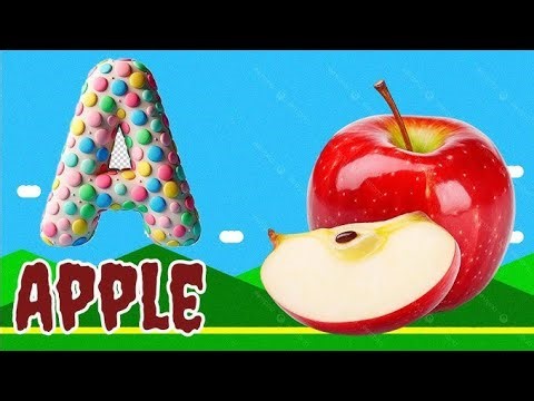 A-B-C Phonics Song for Kids | Learn Letters A-Z with Kids Voice & Fun Background Music 🎶