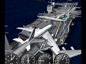 How to get to the carrier in geofs