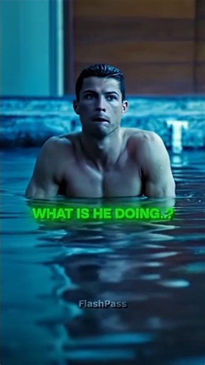 🌊Cristiano Ronaldo’s Swimming Skills UPGRADE! 🏊‍♂️ #ronaldo #cr7skills #trending #shorts #best