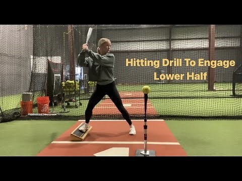Hitting Drill To Engage Lower Half