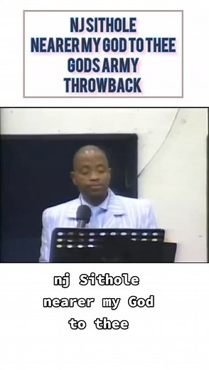God's Army Worship Songs by NJ Sithole: Nearer My God to Thee