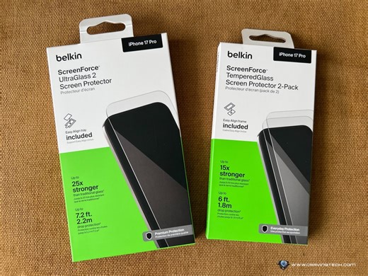 Belkin ScreenForce Screen Protector for your new iPhone 17