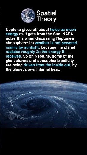 Neptune Gives Off 2× More Energy Than It Gets