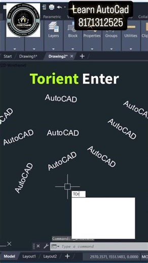 AutoCAD Tricks in 30 Seconds ⚡