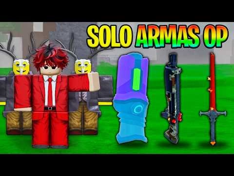 99 Nights but I can ONLY use OP WEAPONS (Roblox)