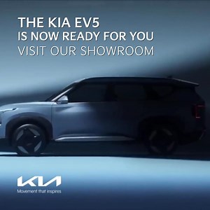 Exciting News! The all-new Kia EV5 has just arrived in our showroom! 🚗⚡ Step into the future of driving with this stunning electric SUV, packed with style, innovation, and performance. Prepare to come experience the real thing at the Kia showroom🚗 See you soon!👀 | Kia Curacao