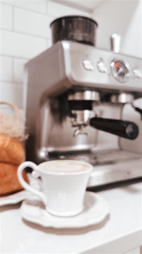 Family Vega on Instagram: "Doing the maths… buying this Barista Espresso Coffee Machine = saving $$ on café coffees ☕️💸 Stunning in stainless steel AND packed with all the pro features I need 👇 • PID temperature control • 58mm commercial brewing system • 30-setting conical burr grinder • Adjustable volume for single/double shots • Hot water function • Powerful steam wand for silky milk My inner barista is thriving 😍 Available at @tradedepot #ad"