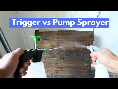 Trigger vs Pump Sprayer: Which One To Use and When While Detailing?