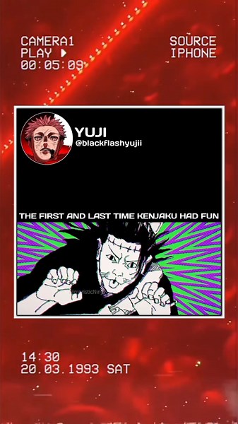 The First And Last Time Kenjaku Had Fun #jujutsukaisen #gojo #anime