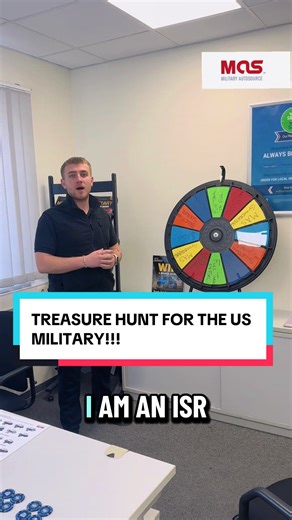 Treasure Hunt for the US Military: Spin the Wheel!