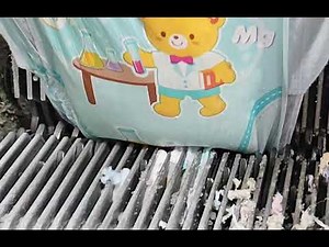 Diaper shredder 24 [オムツ破砕、기저귀파쇄,拉拉裤破碎机]