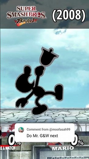 Evolution of Mr. Game & Watch’s taunts | Super Smash Bros.