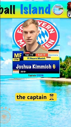 Joshua Kimmich, Germany Captain,Bayern Munich Group-E, #fifa #football #2026,#soccer GER,CUW,CIV,ECU