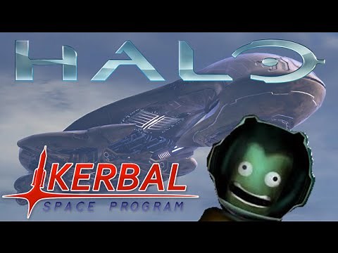 KSP : HALO / CSO-Class Covenant Supercarrier!