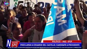 3.9K views · 105 reactions | #Político || EL CANDIDATO A PRESIDENTE DEL PARTIDO POLÍTICO MAS – IPSP, EDUARDO DEL CASTILLO LLEGÓ HASTA COBIJA CON EL OBJETIVO DE MENCIONAR ASPECTOS IMPORTANTES SOBRE SU PLAN DE GOBIERNO, ASEGURANDO TRABAJO PARA SACAR AL PAÍS DE LA CRISIS QUE ATRAVIESA. MILITANTES Y SIMPATIZANTES REALIZARON SU PROCLAMACIÓN EN PANDO. | SPC CANAL 15 | Facebook
