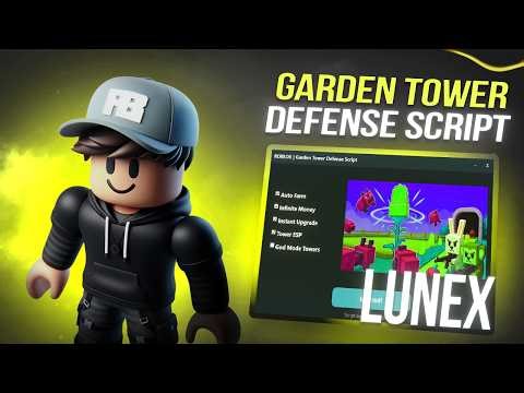 Garden Tower Defense Script – Auto Wave Clear, Farm Boost & Unlocks