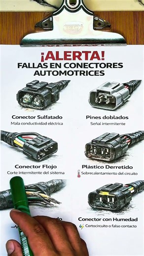Revisa esto primero Urgente 😱✅ #mechanic #sensor #conector #mecanica