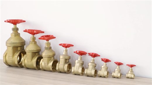 LIRLEE Durable NPT BSP Thread Water Control Spiral Water Sluice Brass Gate Valve