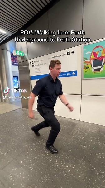 Walking from Perth Underground to Perth Station Guide