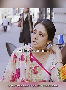 English Vinglish Scene: Shashi Practices Ordering Coffee