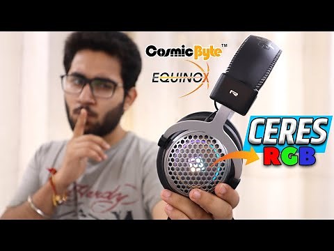 Cosmic Byte Equinox CERES Gaming Headphones | 7.1 Surround Sound | 50MM Drivers🔥