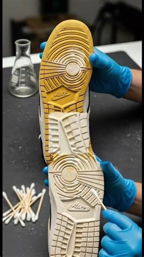 Destroyed Jordan 1s Restored Like NEW! 🔥👟 #shorts