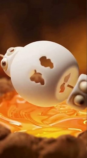 Mutating Marshmallow Loop | Hilarious 3D Horror Roasting Animation #3danimation #funnyhorror