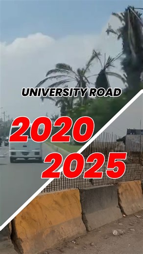 Vibe of Karachi | follow @vibeofkarachi 2020 se 2025… University Road ka haal abhi bhi wahi ka wahi 😔 Paanch saal beet gaye, road abhi tak complete nahi... | Instagram