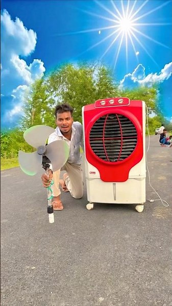 Fan vs big size cooler unboxing ￼