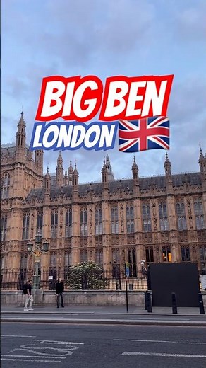 London England | Iconic Big Ben Views