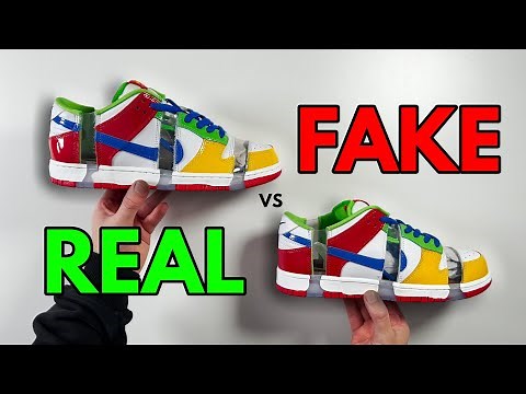 REAL VS FAKE! NIKE SB DUNK EBAY SNEAKER COMPARISON!