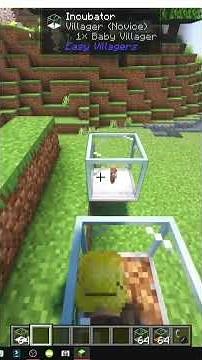 HOW TO USE THE EASY VILLAGERS INCUBATOR IN MINECRAFT
