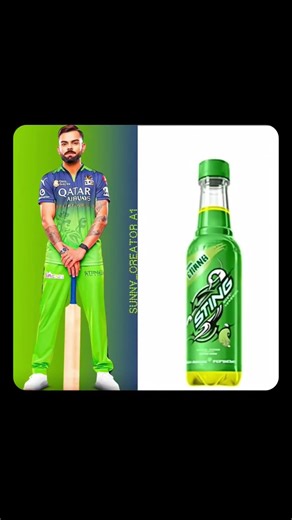 RCB Teams ❤️ 😀 #viratkohli Vs Sting #jerseyiplfans