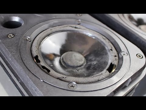 Refoaming JBL Control 1 Speakers
