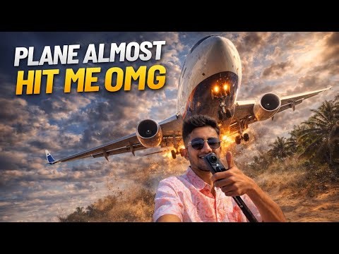 ತಲೆ ಮೇಲೆ Plane ಹಾರುತ್ತೆ! ✈️😲 | Phuket's Craziest Beach: Mai Khao 😍