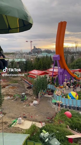 Walt Disney Studios Construction Update at Disneyland Paris