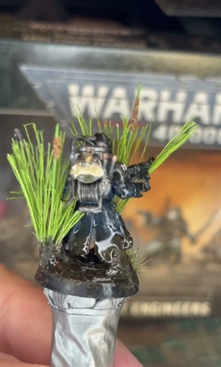 My first death korps of krieg mini #boardgame #warhammer #DeathKorpsofKrieg