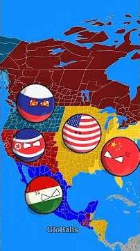 Ohio dies 😭 USA 🇺🇸 vs china in nuttshell 😱💀 #countryballs #geography #viralshorts #shorts