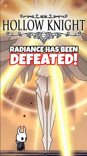 I FINALLY Beat Radiance! - HOLLOW KNIGHT