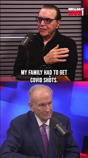 "THAT'S A LIE!" — Chazz Palminteri on COVID Hypocrisy | We'll Do It LIVE! with Bill O'Reilly