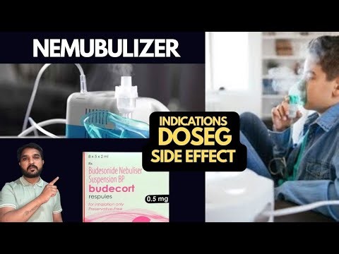 Nemubulizer (नेम्बुलाइजर) Budesonide क्या होता हैं indications doses and precautions #gkshortsviral
