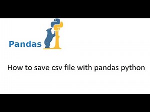 How to save dataframe into csv file with pandas python
